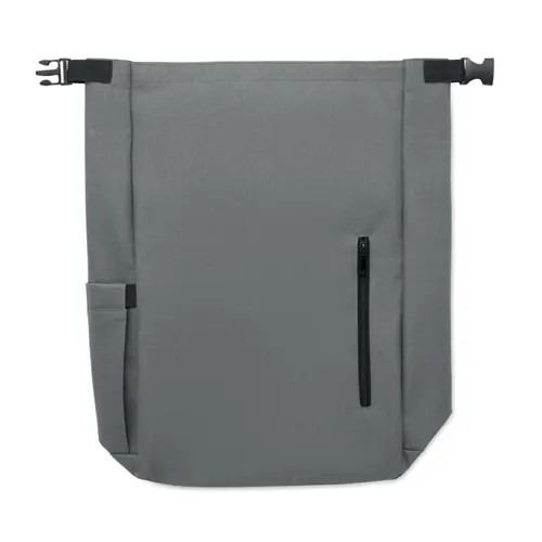 Zaino porta PC 15'' rolltop in poliestere 600D RPET spallacci regolabili