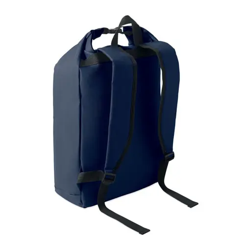 Zaino porta PC 15'' rolltop in poliestere 600D RPET spallacci regolabili