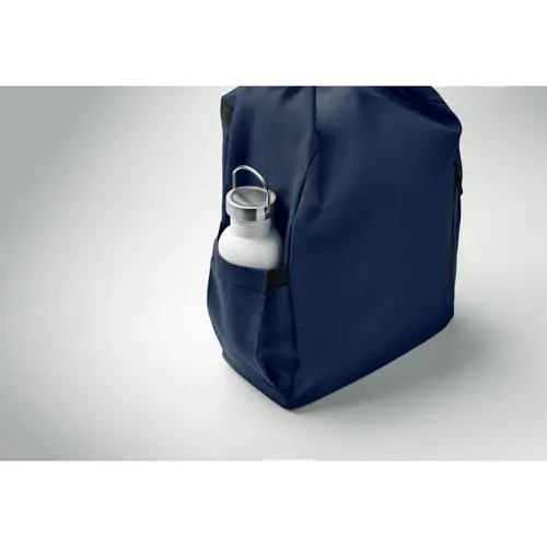 Zaino porta PC 15'' rolltop in poliestere 600D RPET spallacci regolabili