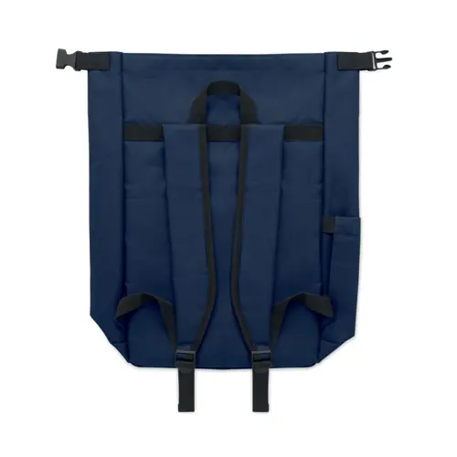 Zaino porta PC 15'' rolltop in poliestere 600D RPET spallacci regolabili