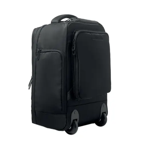 Zaino trolley in RPET porta pc da 15" con tasca termica con zip