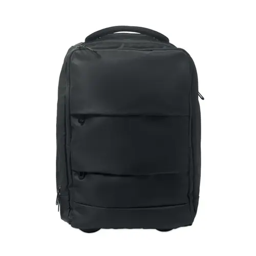 Zaino trolley in RPET porta pc da 15" con tasca termica con zip