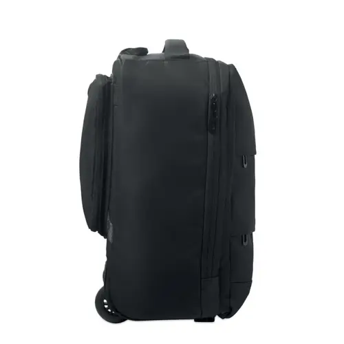 Zaino trolley in RPET porta pc da 15" con tasca termica con zip