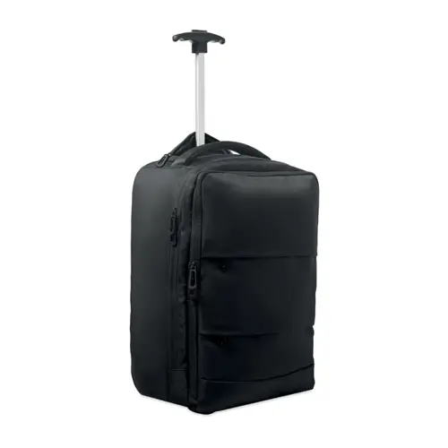 Zaino trolley in RPET porta pc da 15" con tasca termica con zip