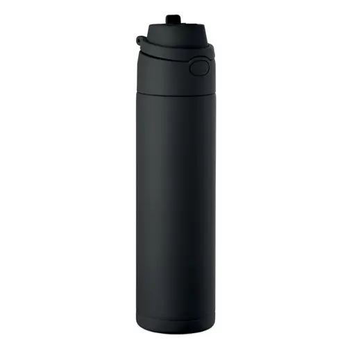 Borraccia in acciaio inox riciclato con beccuccio e manico da 500ml