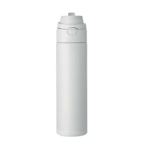 Borraccia in acciaio inox riciclato con beccuccio e manico da 500ml