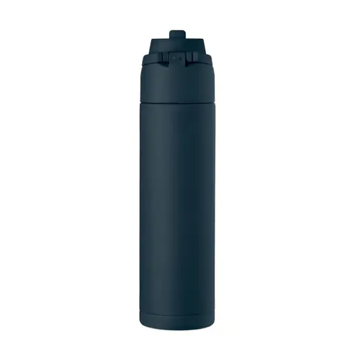 Borraccia in acciaio inox riciclato con beccuccio e manico da 500ml