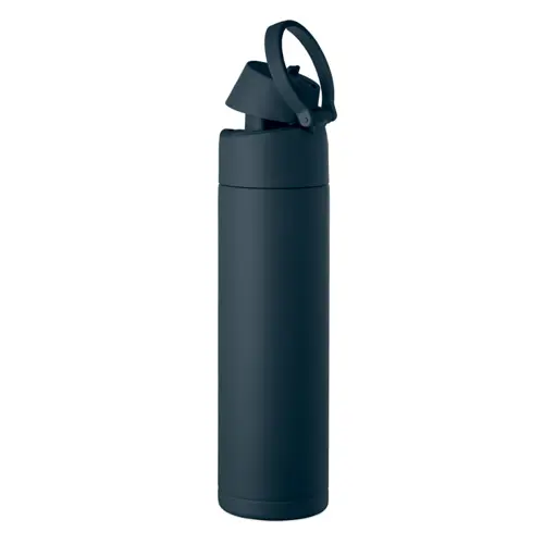 Borraccia in acciaio inox riciclato con beccuccio e manico da 500ml