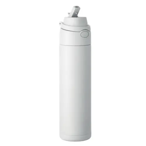 Borraccia in acciaio inox riciclato con beccuccio e manico da 750 ml