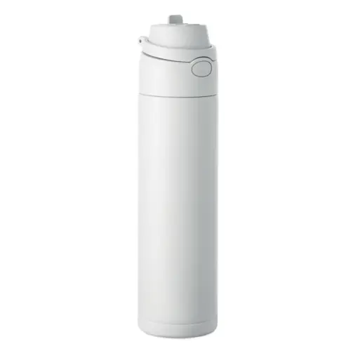 Borraccia in acciaio inox riciclato con beccuccio e manico da 750 ml