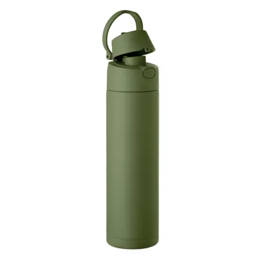 Borraccia in acciaio inox riciclato con beccuccio e manico da 750 ml