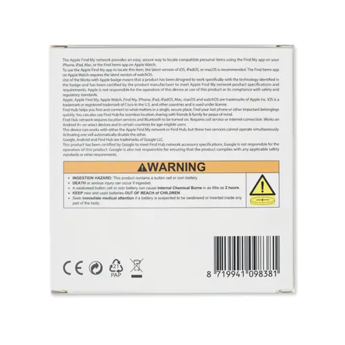 Smart Key Finder MILI Lifemate Life Tag Impermeabile