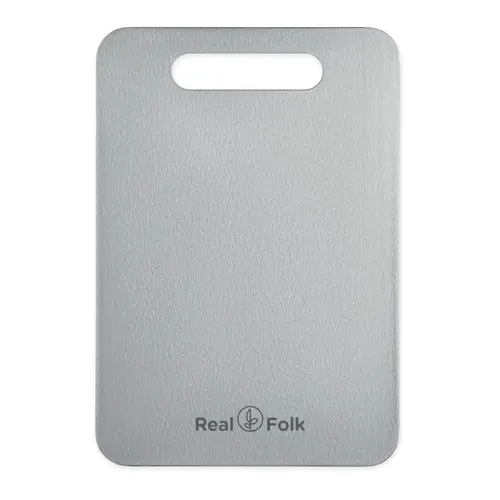 Tagliere piccolo in acciaio inox senza BPA 29x20cm