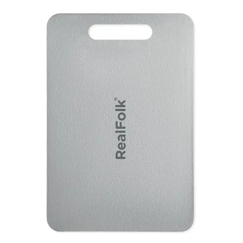 Tagliere medio in acciaio inox senza BPA 34x23cm