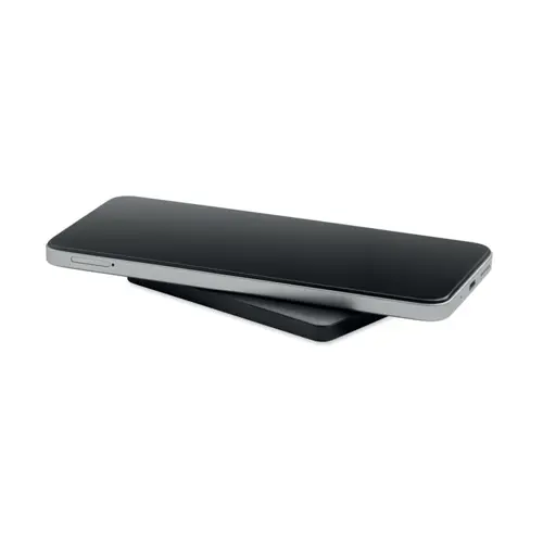 Power bank wireless magnetico in alluminio riciclato 5000mAh per smartphone smartwatch e cuffie