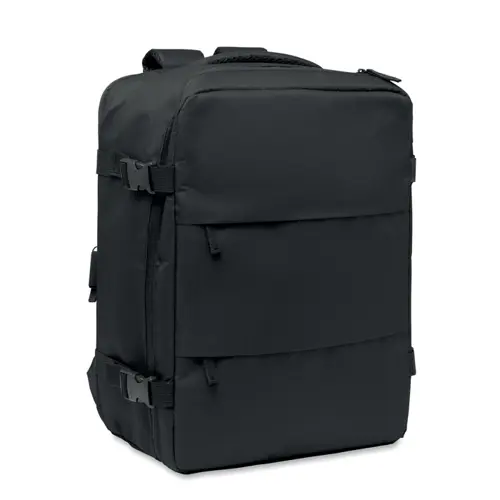 Zaino porta pc 15" da cabina in RPET estensibile con schienale e tracolla imbottiti