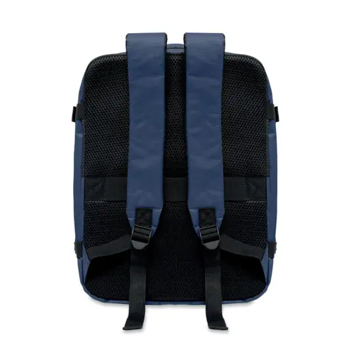 Zaino porta pc 15" da cabina in RPET estensibile con schienale e tracolla imbottiti
