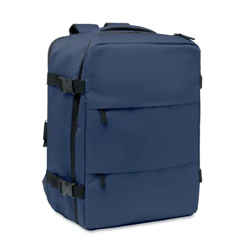 Zaino porta pc 15" da cabina in RPET estensibile con schienale e tracolla imbottiti