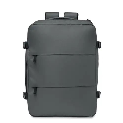 Zaino porta pc 15" da cabina in RPET estensibile con schienale e tracolla imbottiti
