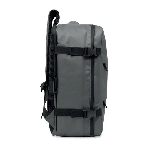 Zaino porta pc 15" da cabina in RPET estensibile con schienale e tracolla imbottiti