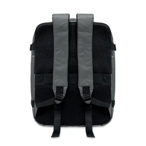Zaino porta pc 15" da cabina in RPET estensibile con schienale e tracolla imbottiti