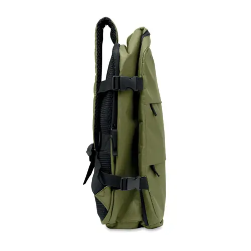 Zaino porta pc 15" da cabina in RPET estensibile con schienale e tracolla imbottiti