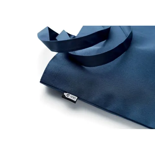 Shopper in RPET grande a soffietto con manici lunghi in diverse colorazioni da 600D 56x18x36cm