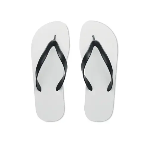 Infradito da spiaggia con strap in PVC taglia 38-41 personalizzabili in sublimazione