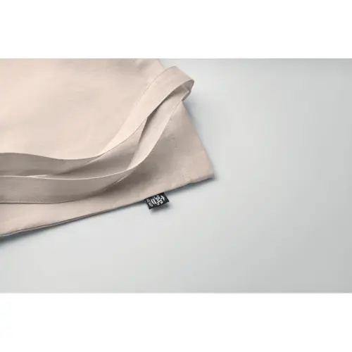 Shopper in 100% canapa a soffietto con manici lunghi e in diverse colorazioni da 200gr 38x10x42cm