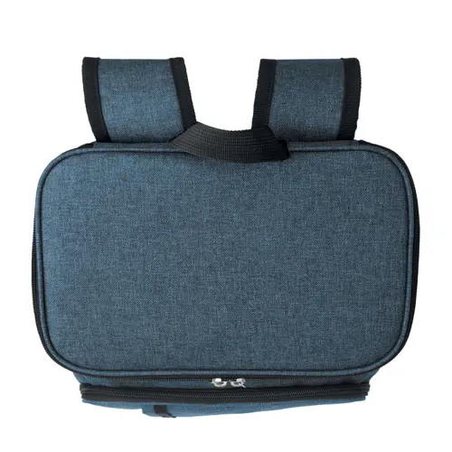 Borsa termica in RPET e accessori da picnic per 2 persone