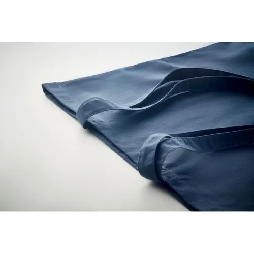 Shopper in cotone organico con manici lunghi disponibile in diverse colorazioni da 140gr 38x42cm