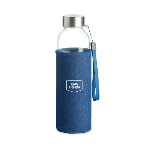 Borraccia 500 ml in vetro e copertura in neoprene
