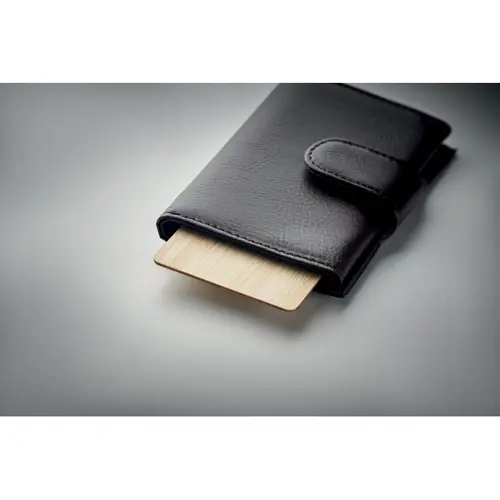 Scheda di protezione RFID in bambù 85x55mm