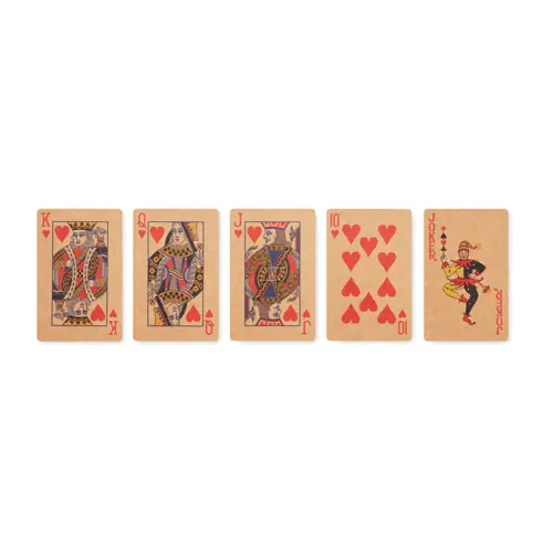 Carte da gioco in carta riciclata