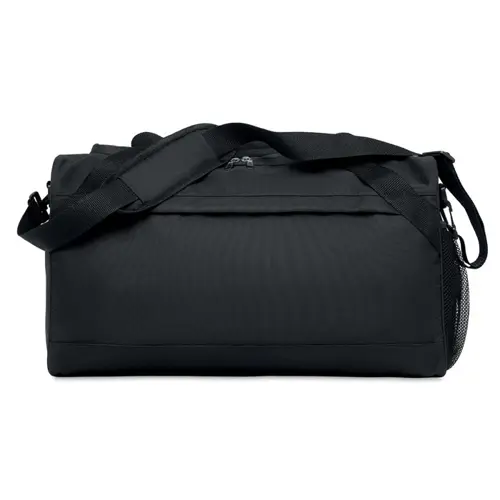 Borsa sportiva da viaggio in RPET con tasche e tracolla regolabile removibile 50x23x28cm
