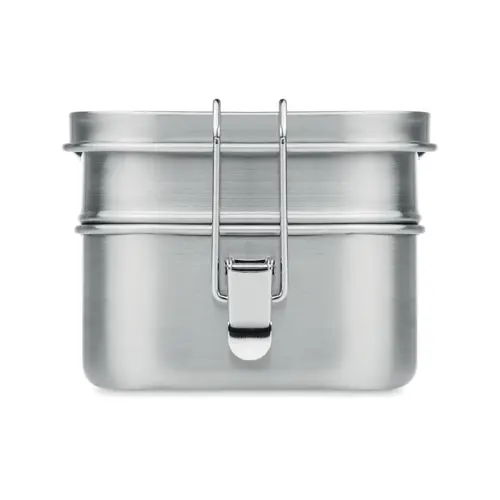 Porta pranzo in acciaio inox a 2 comparti capacità totale di 1200ml