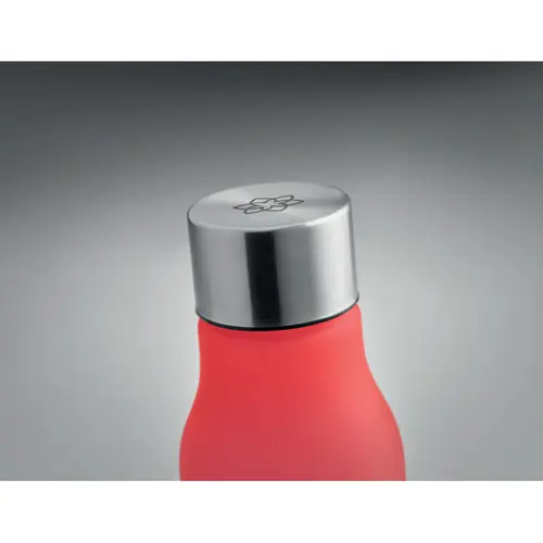 Borraccia in RPET da 600ml con finitura gommata 