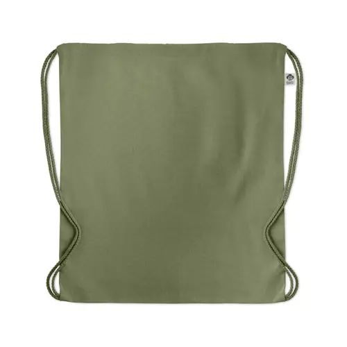 Sacca colorata in cotone biologico con chiusura a coulisse da 140gr 37x41cm