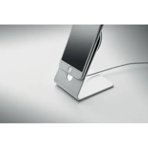 Caricatore magnetico in alluminio da scrivania da 15W