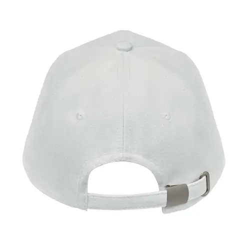 Cappello da baseball in cotone organico spazzolato con 5 pannelli e fibbia regolabile in metallo da 250gr
