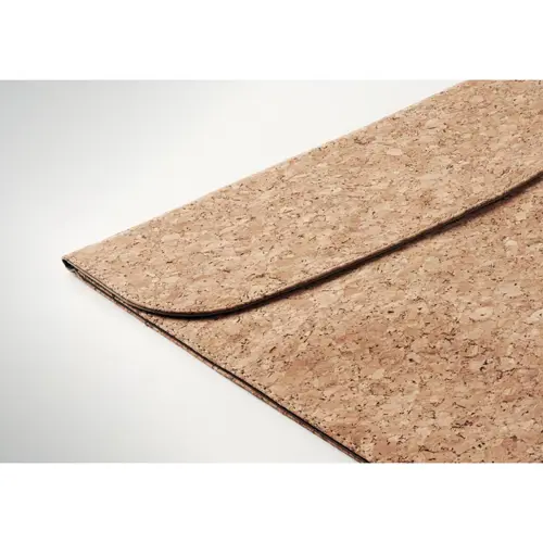 Custodia porta pc da 14" in sughero con chiusura magnetica 37x26cm