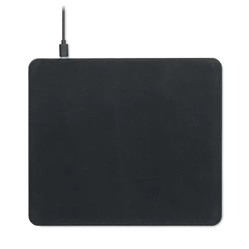 Tappetino mouse con caricatore wireless e supporto per il telefono in sughero 230x200mm