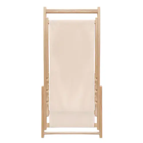 Sedia a sdraio da spiaggia in legno