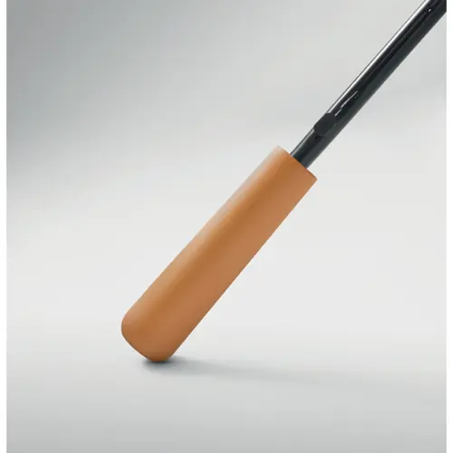 Ombrello arcobaleno con apertura automatica e manico in legno da 27'