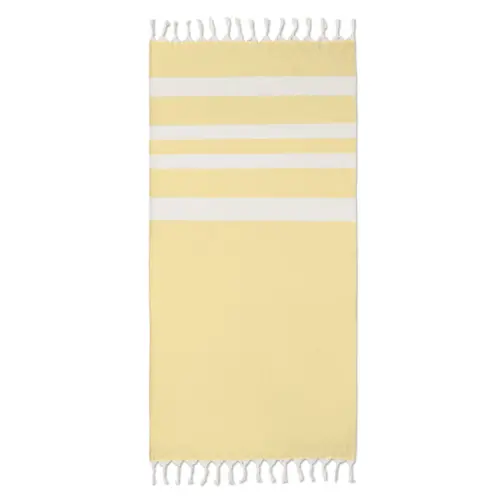 Asciugamano da spiaggia 140gr in tessuto riciclato 75x150 cm