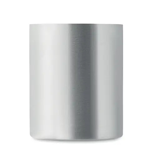 Tazza a doppio strato in acciaio inossidabile con manico in PP da 300ml