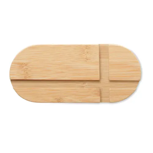 Supporto per tablet e smartphone in bambù 