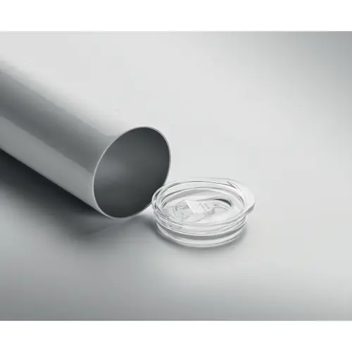 Bicchiere termico in acciaio inox a doppio strato con rivestimento per stampa sublimatica 590ml