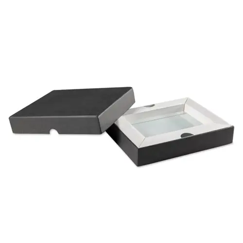 Fermacarte in cristallo 9X2X13CM in scatola regalo 