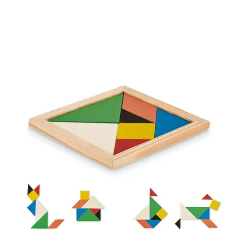 Tangram in legno